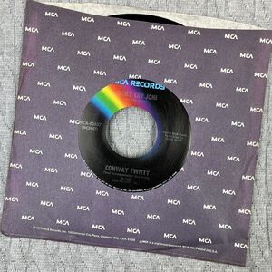Vintage 45 RPM‎ record Conway Twitty Mca Records Country Western Rhythm Blues